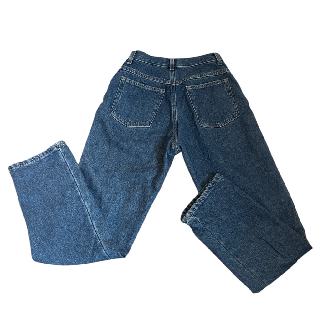L.L. Bean Original Fit/Relaxed Blue Washed Women's Jeans Size 4 Regular - Picture 6 of 9